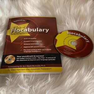 Flocabulary Book and CD Set Hip-Hop Approach to SAT Vocabulary Building